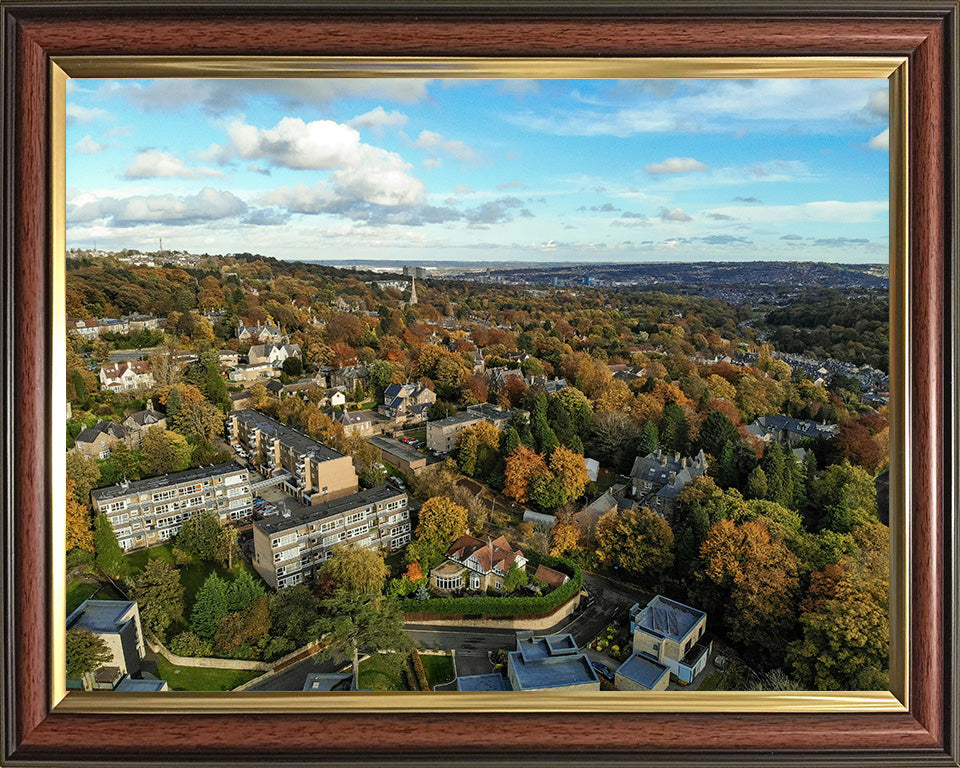 Sheffield Yorkshire from above Photo Print - Canvas - Framed Photo Print - Hampshire Prints