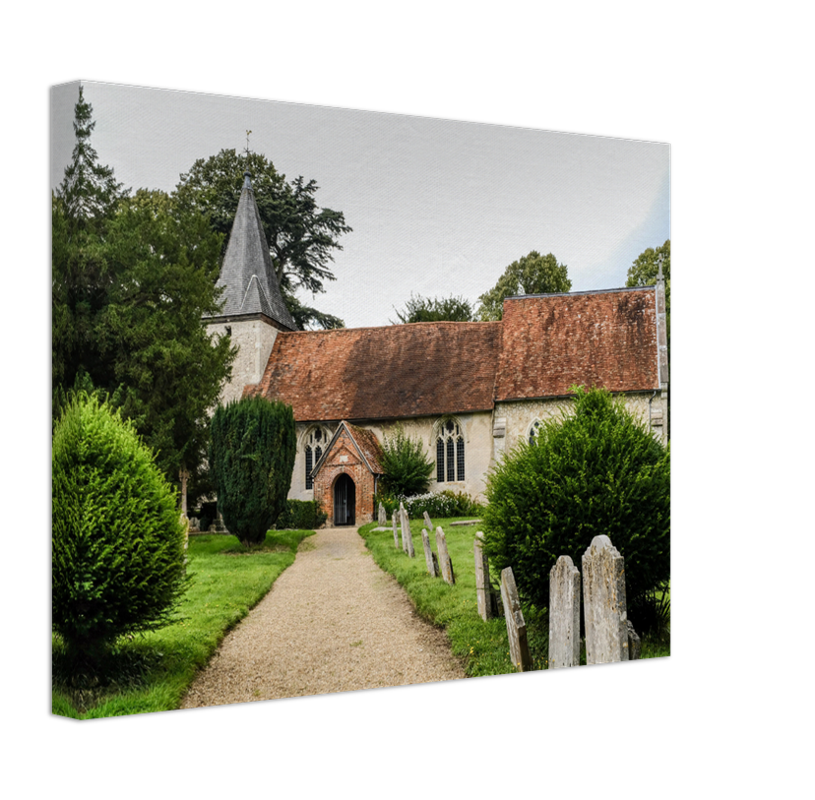 English Parish Church Farringdon Hampshire Photo Print - Canvas - Framed Photo Print - Hampshire Prints