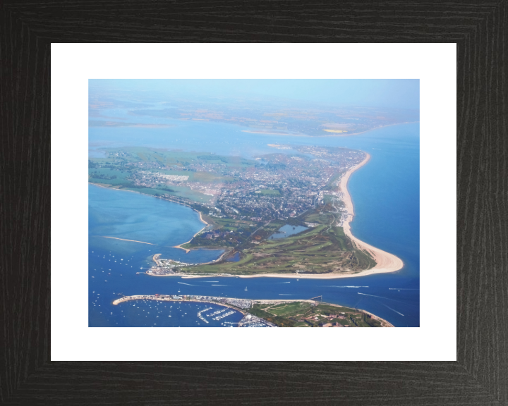 Hayling Island in Hampshire from above Photo Print - Canvas - Framed Photo Print - Hampshire Prints