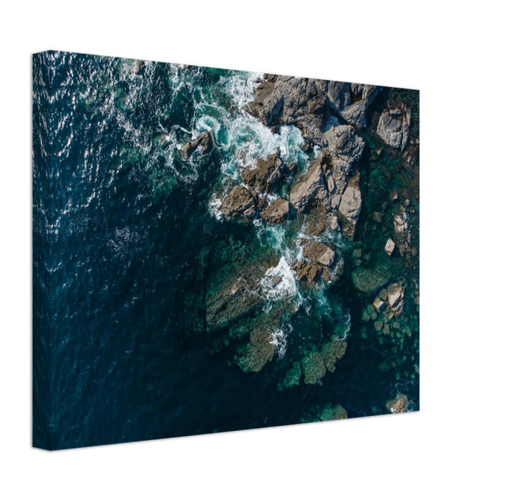 Lands End in Cornwall from above Photo Print - Canvas - Framed Photo Print - Hampshire Prints