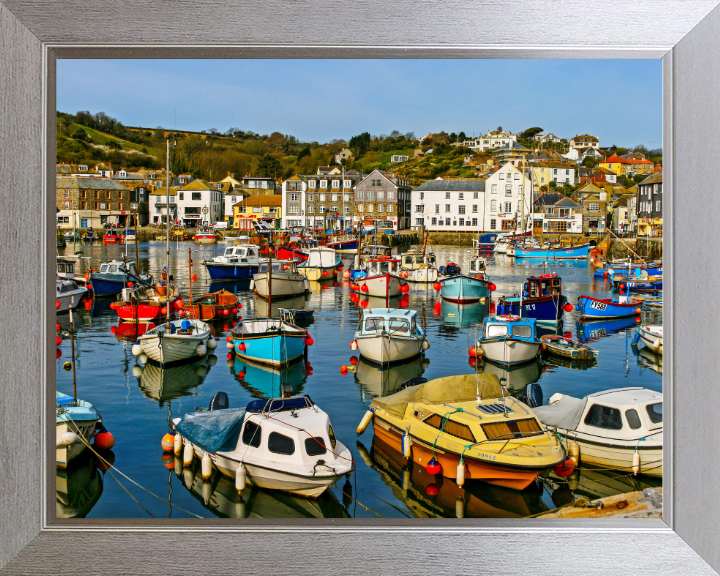 Mevagissey Harbour in Cornwall Photo Print - Canvas - Framed Photo Print - Hampshire Prints