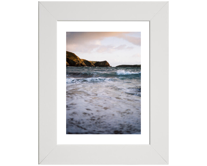 Pollurian Cove in Cornwall Photo Print - Canvas - Framed Photo Print - Hampshire Prints