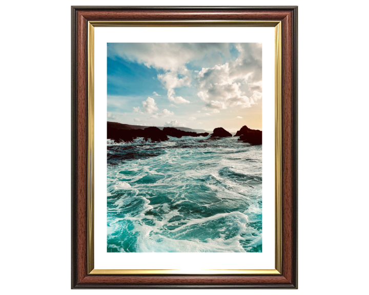 Saint Ives beach in Cornwall Photo Print - Canvas - Framed Photo Print - Hampshire Prints