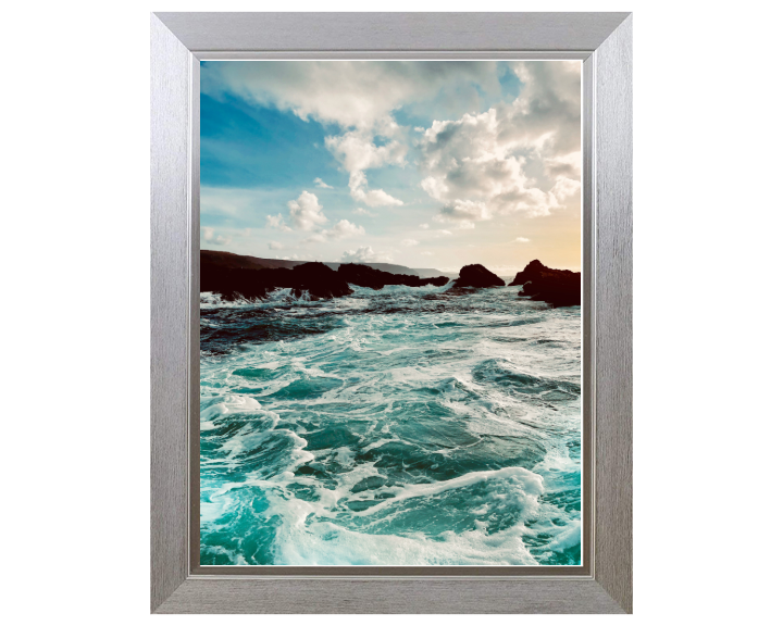 Saint Ives beach in Cornwall Photo Print - Canvas - Framed Photo Print - Hampshire Prints