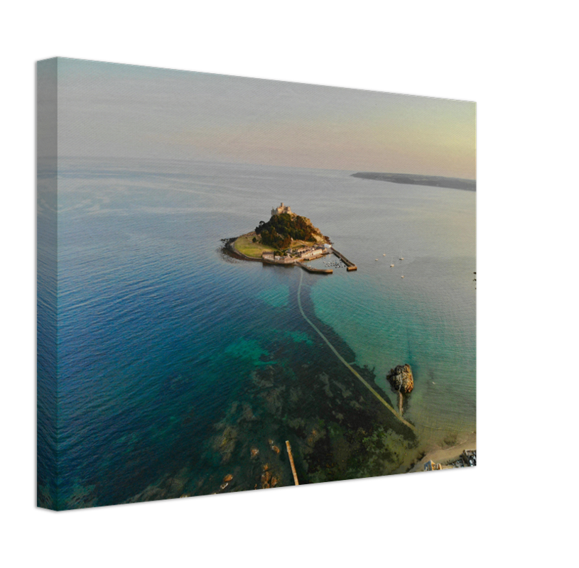 St Michael's Mount in Cornwall Photo Print - Canvas - Framed Photo Print - Hampshire Prints