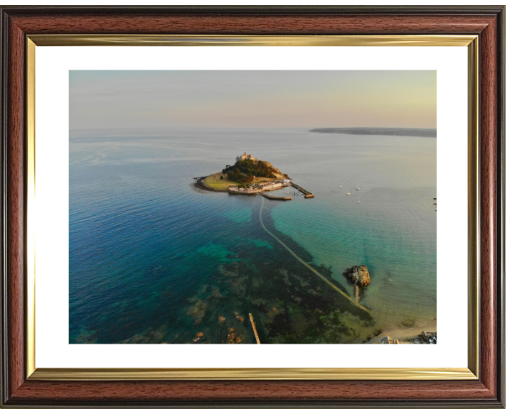 St Michael's Mount in Cornwall Photo Print - Canvas - Framed Photo Print - Hampshire Prints