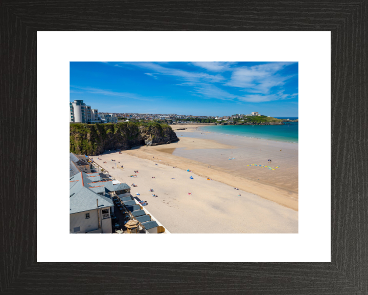 Tolcarne Beach in Cornwall in summer Photo Print - Canvas - Framed Photo Print - Hampshire Prints