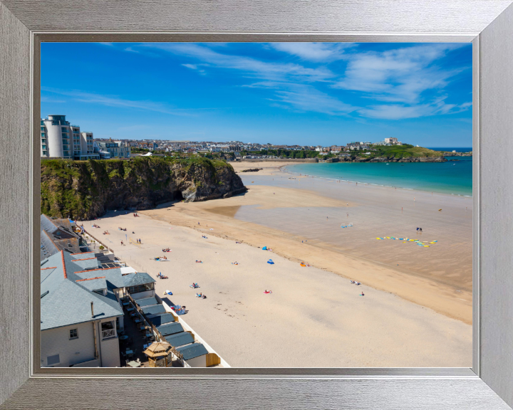 Tolcarne Beach in Cornwall in summer Photo Print - Canvas - Framed Photo Print - Hampshire Prints