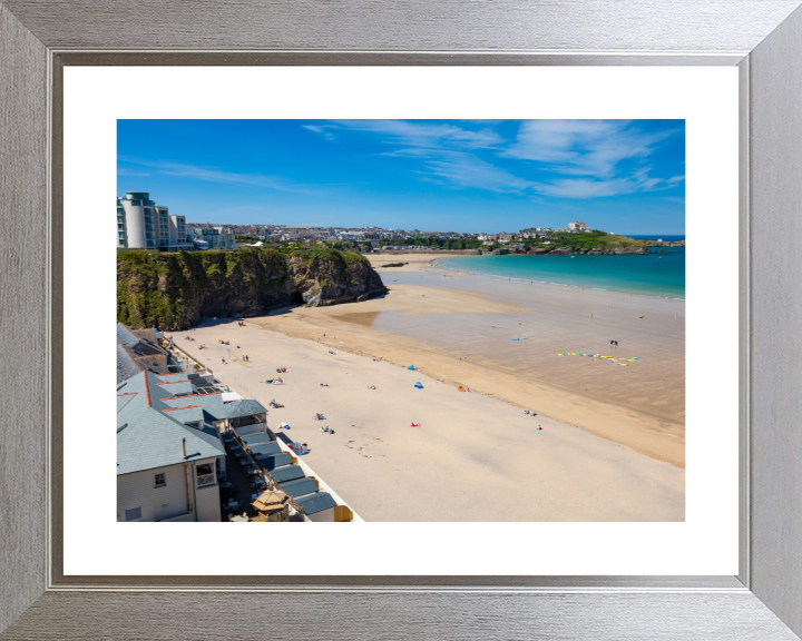 Tolcarne Beach in Cornwall in summer Photo Print - Canvas - Framed Photo Print - Hampshire Prints