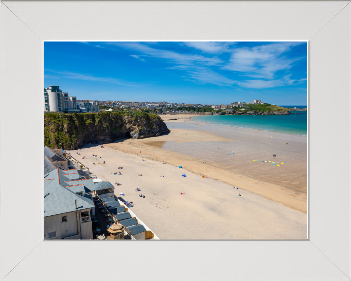 Tolcarne Beach in Cornwall in summer Photo Print - Canvas - Framed Photo Print - Hampshire Prints