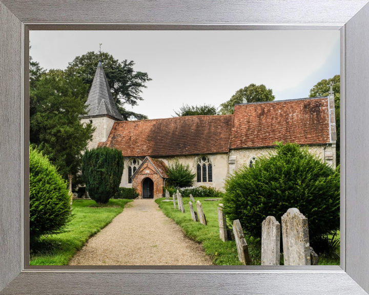 English Parish Church Farringdon Hampshire Photo Print - Canvas - Framed Photo Print - Hampshire Prints