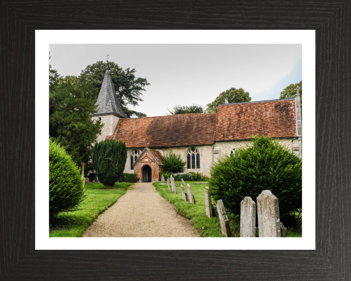 English Parish Church Farringdon Hampshire Photo Print - Canvas - Framed Photo Print - Hampshire Prints