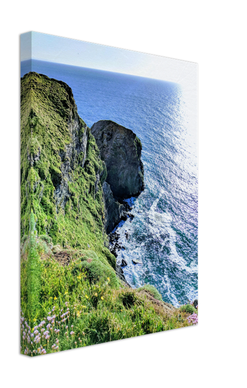 Wadebridge Cliffs in Cornwall Photo Print - Canvas - Framed Photo Print - Hampshire Prints