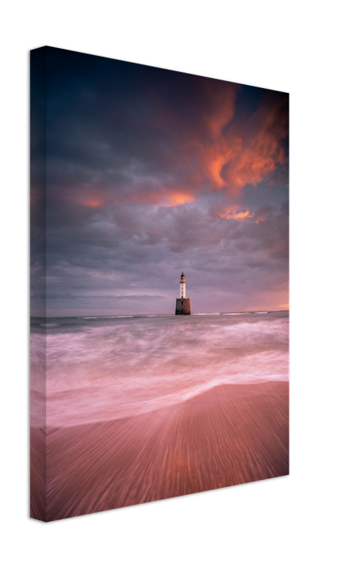 Rattray Head Lighthouse Scotland at sunset Photo Print - Canvas - Framed Photo Print - Hampshire Prints