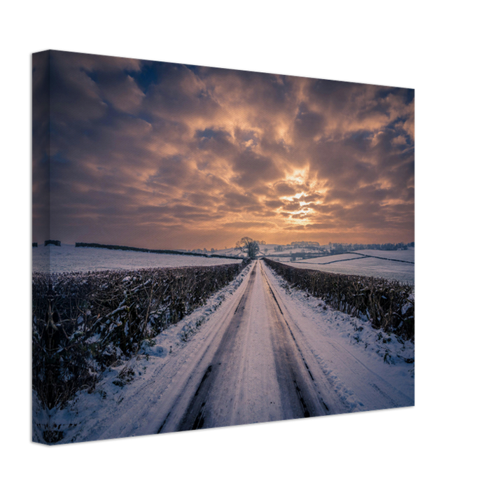 A road through the Lake District to Kirkby Lonsdale Cumbria Photo Print - Canvas - Framed Photo Print - Hampshire Prints