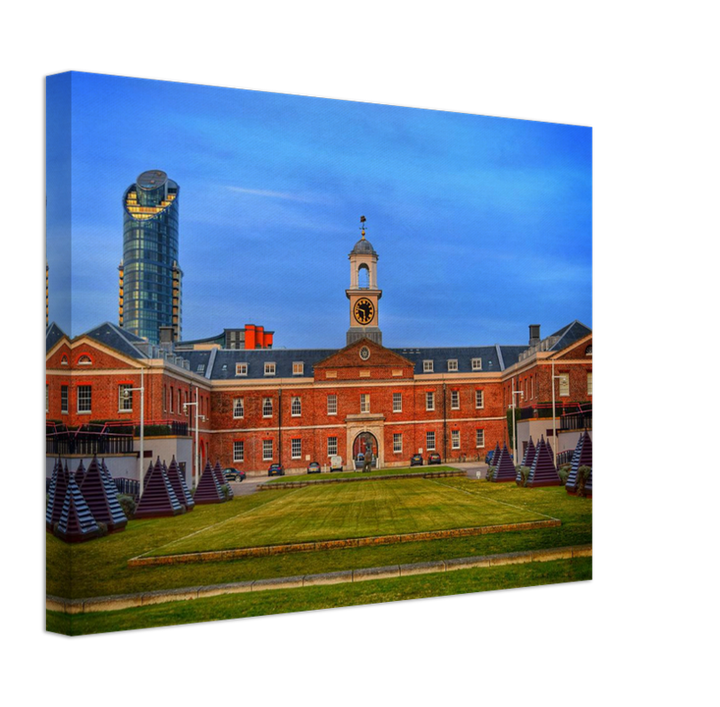 The old clock tower Gunwharf Quays Portsmouth Photo Print - Canvas - Framed Photo Print - Hampshire Prints