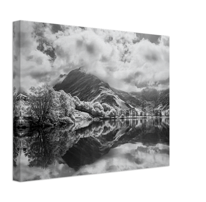 Buttermere lake the Lake District Cumbria black and white Photo Print - Canvas - Framed Photo Print - Hampshire Prints