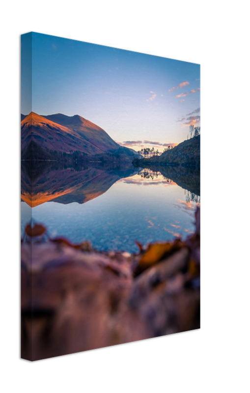 Thirlmere Allerdale the Lake District Cumbria at sunrise Photo Print - Canvas - Framed Photo Print - Hampshire Prints