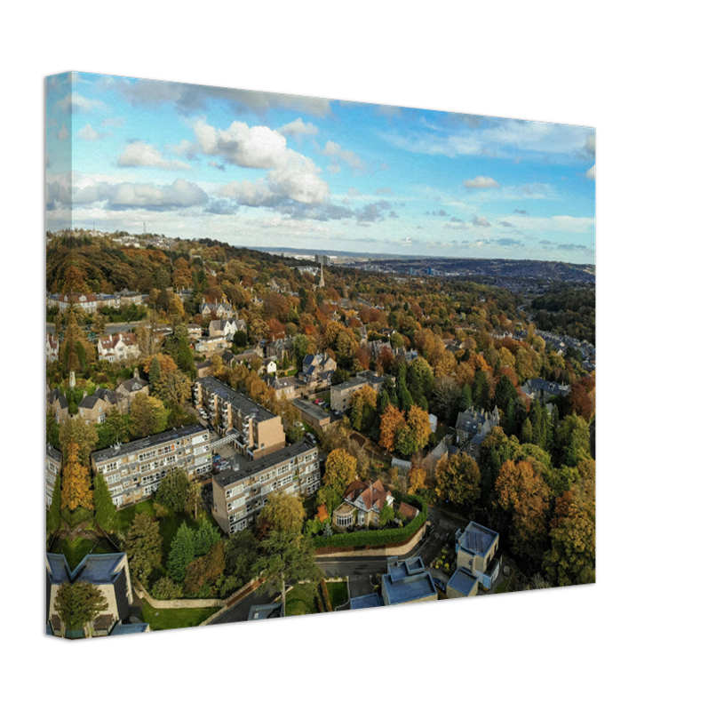 Sheffield Yorkshire from above Photo Print - Canvas - Framed Photo Print - Hampshire Prints