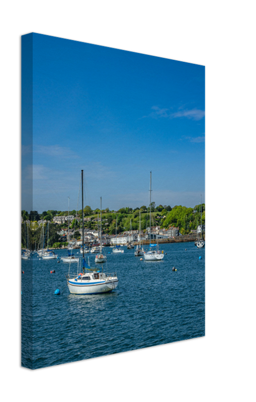 Falmouth harbour Cornwall in summer Photo Print - Canvas - Framed Photo Print - Hampshire Prints