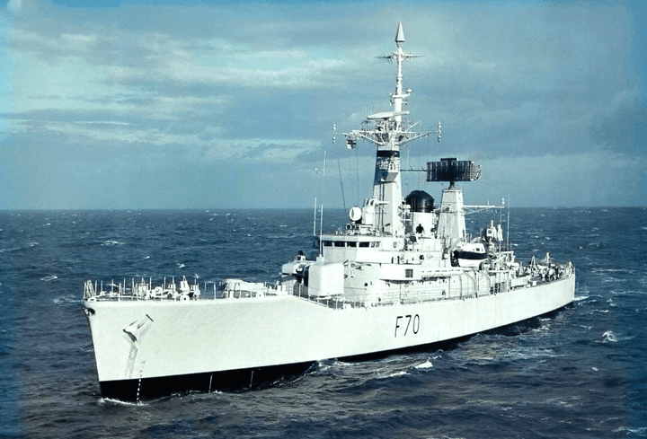 HMS Apollo F70 Royal Navy Leander class Photo Print or Framed Print - Hampshire Prints