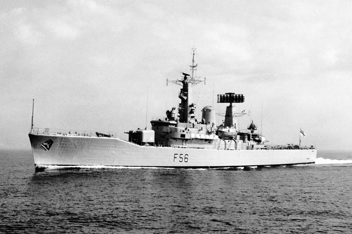 HMS Argonaut F56 Royal Navy Leander class frigate Photo Print or Framed Print - Hampshire Prints