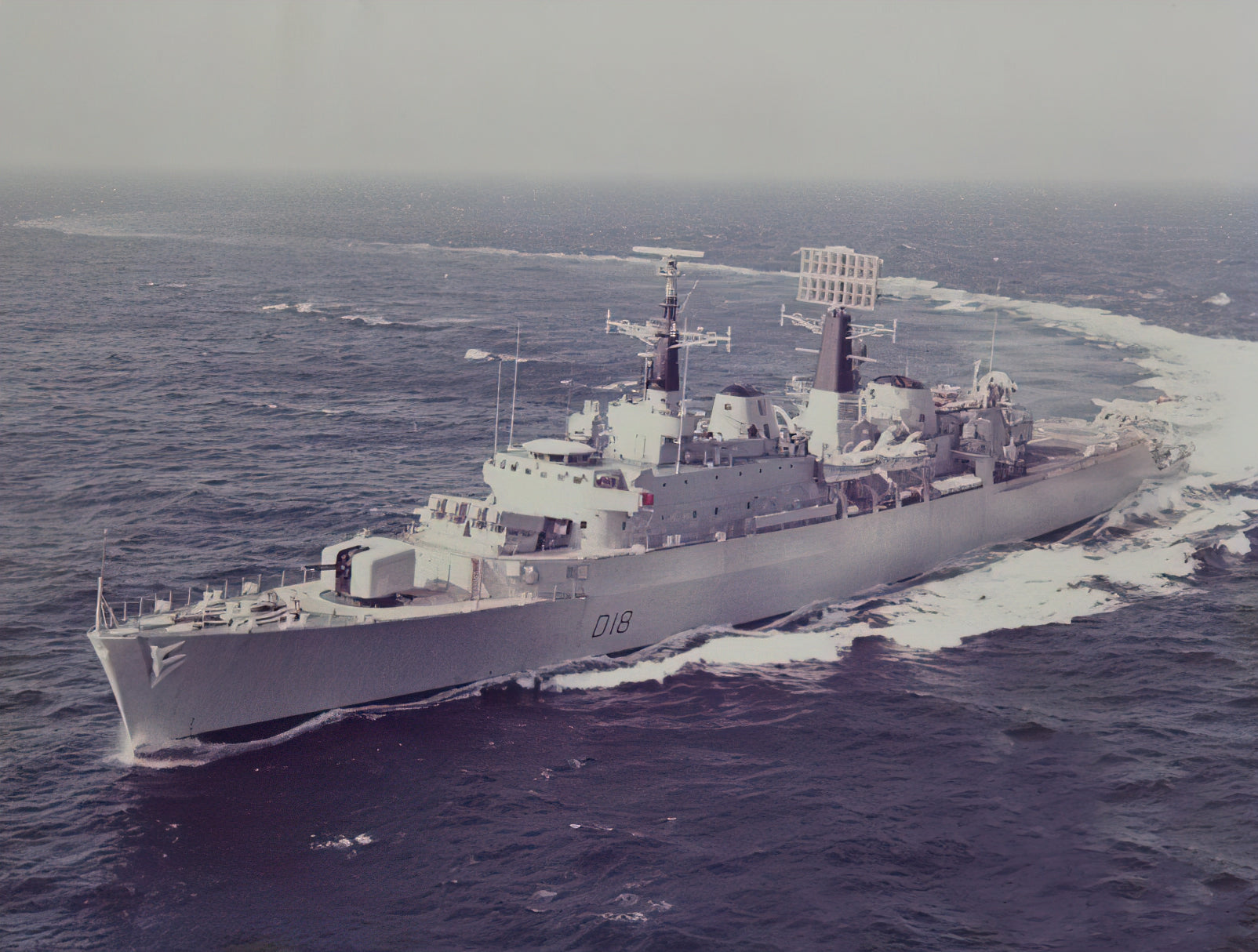 HMS Antrim D18 | Photo Print | Framed Print | County Class | Destroyer ...