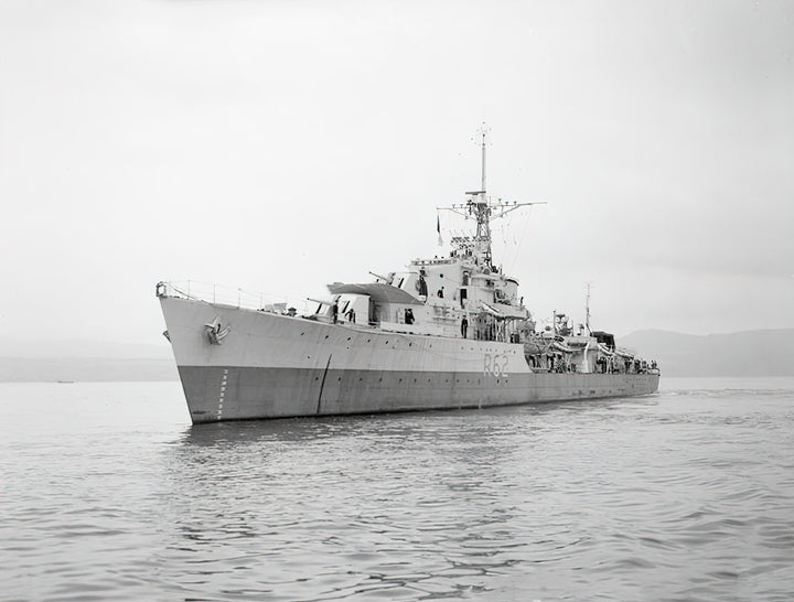 HMS Cassandra R62 (D10) Royal Navy C class destroyer Photo Print or Framed Print - Hampshire Prints