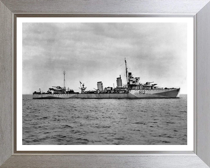 HMS Achates H12 Royal Navy A class destroyer Photo Print or Framed Print - Hampshire Prints