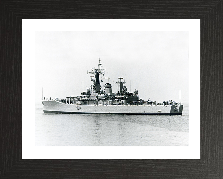 HMS Dido F104 Royal Navy Leander class frigate Photo Print or Framed Print - Hampshire Prints