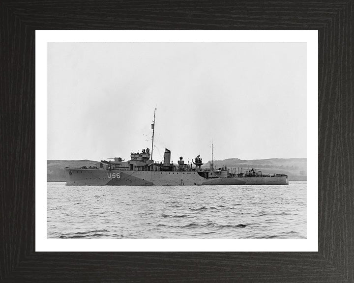 HMS Enchantress L56 (U56) Royal Navy Bittern class sloop Photo Print or Framed Print - Hampshire Prints