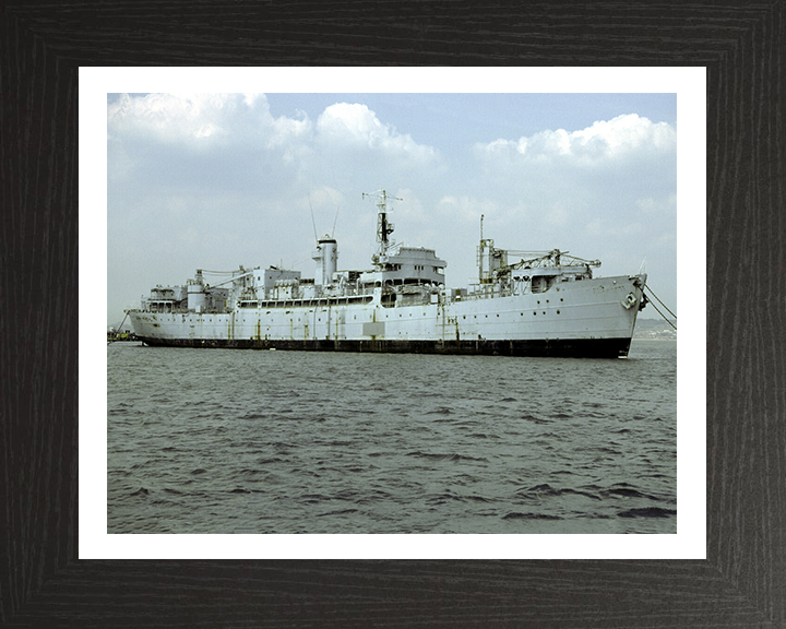 HMS Berry Head A191 Royal Navy repair ship Photo Print or Framed Photo Print - Hampshire Prints