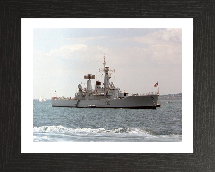 HMS Diomede F16 Royal Navy Leander class frigate Photo Print or Framed Print - Hampshire Prints