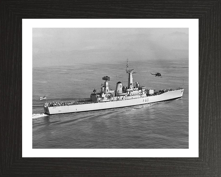 HMS Bacchante F69 Royal Navy Leander class frigate Photo Print or Framed Print - Hampshire Prints