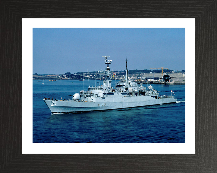 HMS Ambuscade F172 Royal Navy Type 21 frigate Photo Print or Framed Print - Hampshire Prints