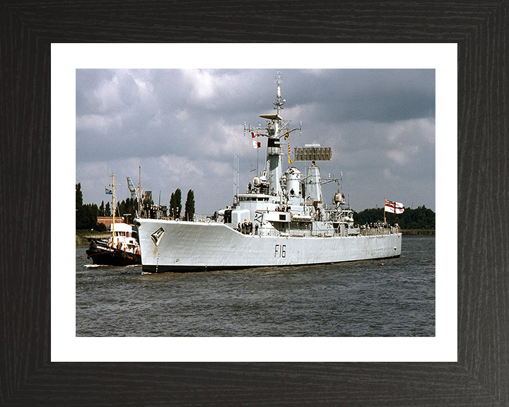 HMS Diomede F16 Royal Navy Leander class frigate Photo Print or Framed Print - Hampshire Prints