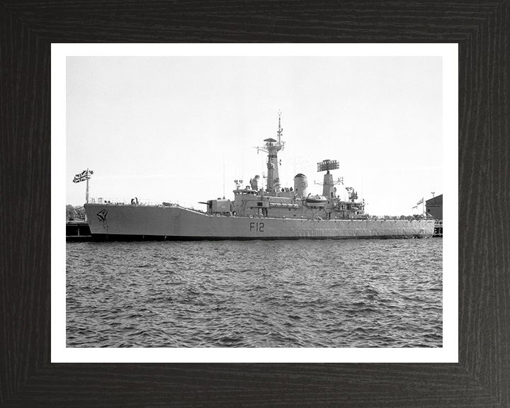 HMS Achilles F12 Royal Navy Leander Class Frigate Photo Print or Framed Print - Hampshire Prints