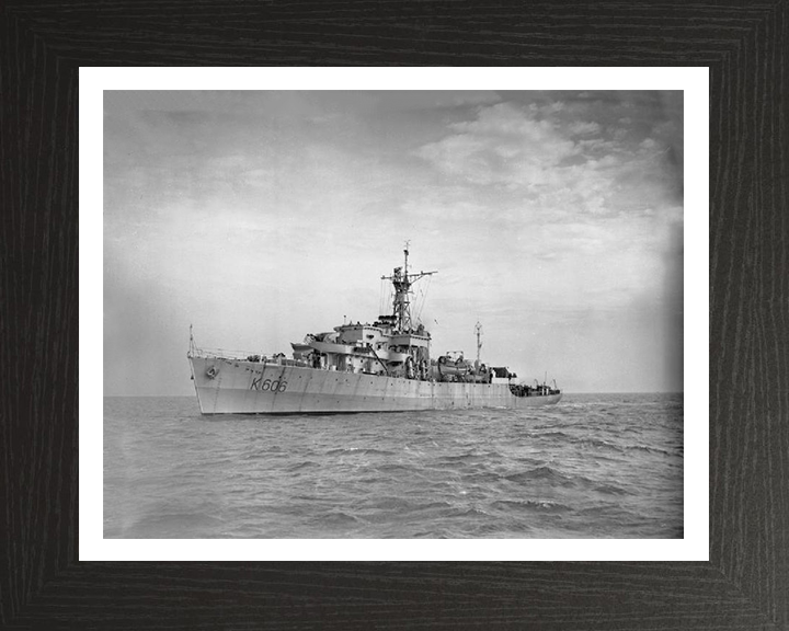 HMS Bigbury Bay K606 Royal Navy Bay Class Frigate Photo Print or Framed Print - Hampshire Prints