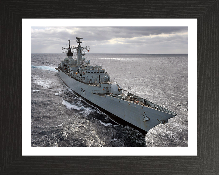 HMS Cornwall F99 Royal Navy Type 22 Frigate Photo Print or Framed Photo Print - Hampshire Prints