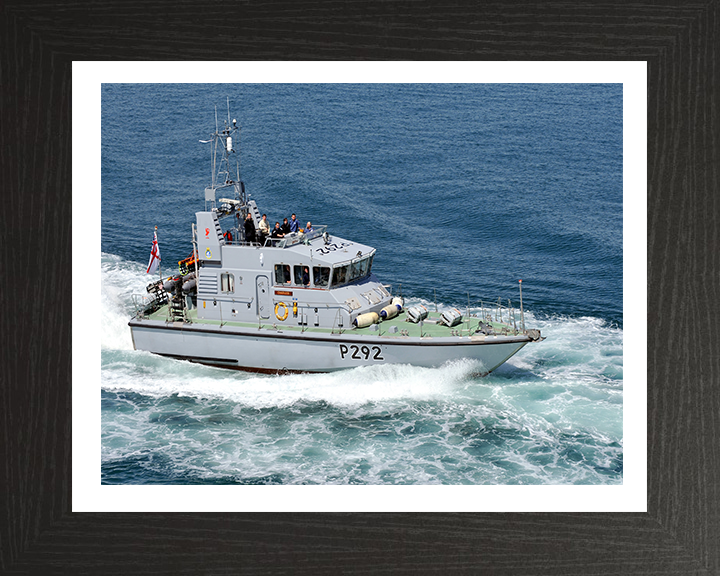 HMS Charger P292 Royal Navy Fast Inshore Patrol Vessel Photo Print or Framed Print - Hampshire Prints