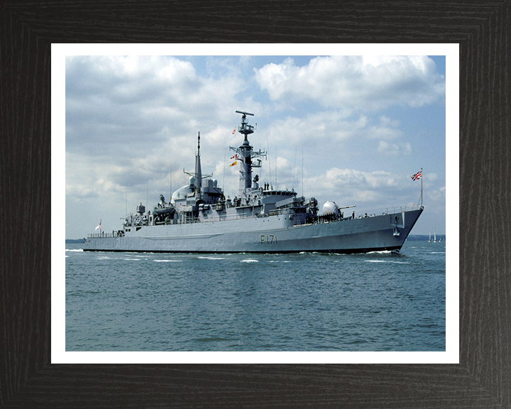 HMS Active F171 Royal Navy Type 21 frigate Photo Print or Framed Print - Hampshire Prints