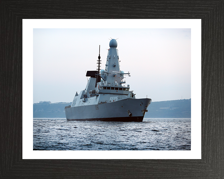 HMS Defender D36 Royal Navy Type 45 Destroyer Photo Print or Framed Photo Print - Hampshire Prints