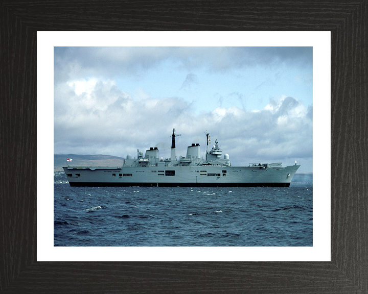 HMS Ark Royal R07 Royal Navy Invincible class aircraft carrier Photo Print or Framed Print - Hampshire Prints