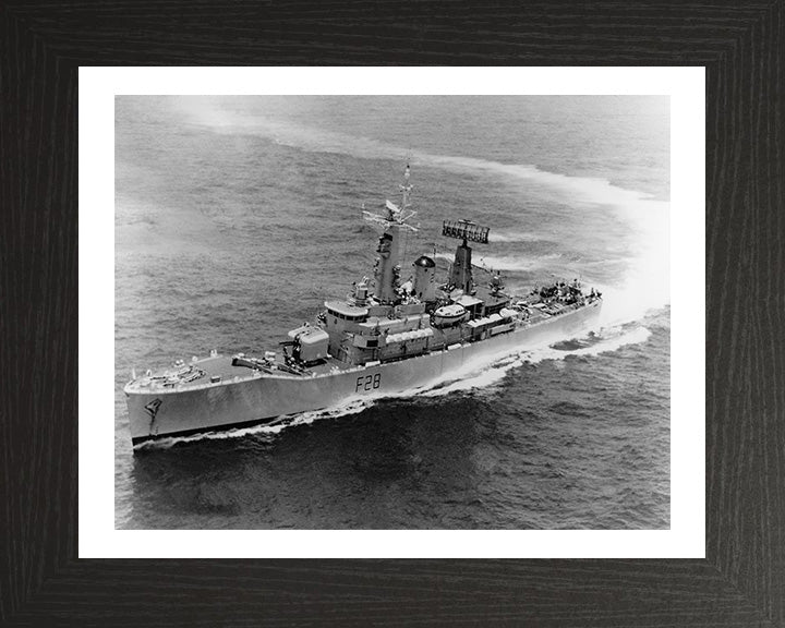 HMS Cleopatra F28 Royal Navy Leander class frigate Photo Print or Framed Print - Hampshire Prints