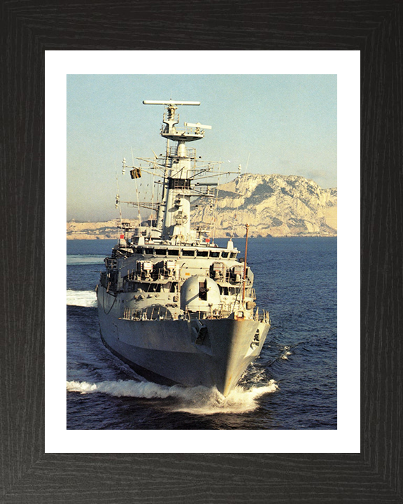 HMS Alacrity F174 Royal Navy Type 21 frigate Photo Print or Framed Print - Hampshire Prints