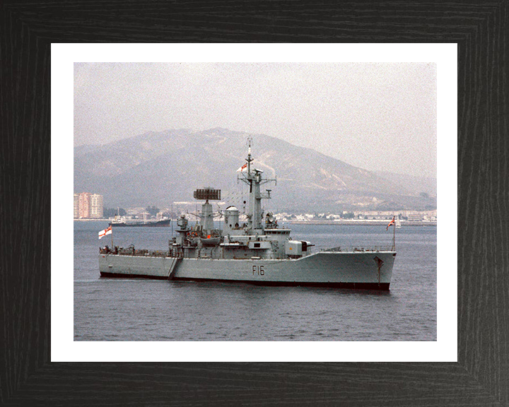 HMS Diomede F16 Royal Navy Leander class frigate Photo Print or Framed Print - Hampshire Prints