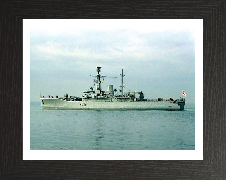 HMS Charybdis F75 Royal Navy Leander class frigate Photo Print or Framed Print - Hampshire Prints