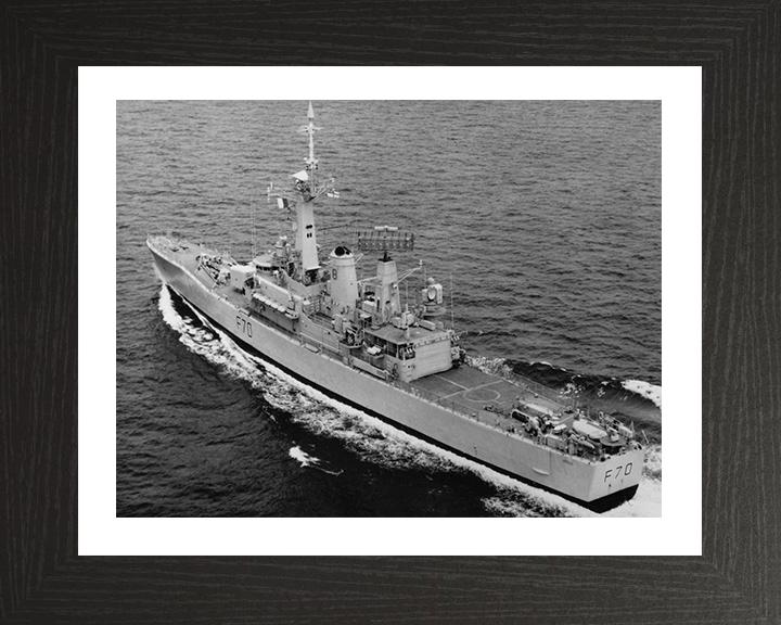 HMS Apollo F70 Royal Navy Leander class Frigate Photo Print or Framed Print - Hampshire Prints