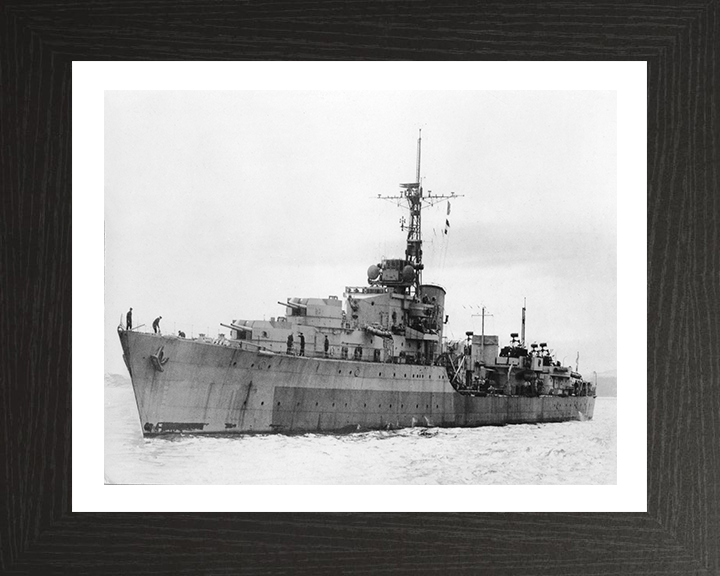 HMS Camperdown D32 Royal Navy Battle class destroyer Photo Print or Framed Print - Hampshire Prints