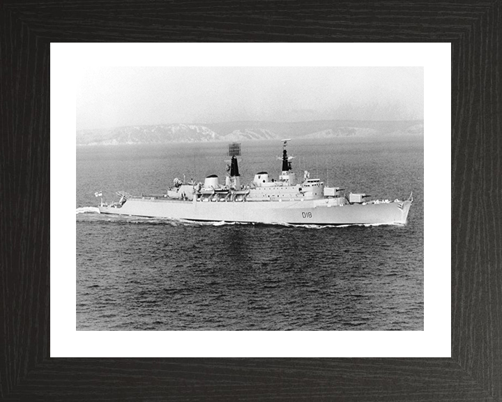 HMS Antrim D18 Royal Navy County class destroyer Photo Print or Framed Print - Hampshire Prints